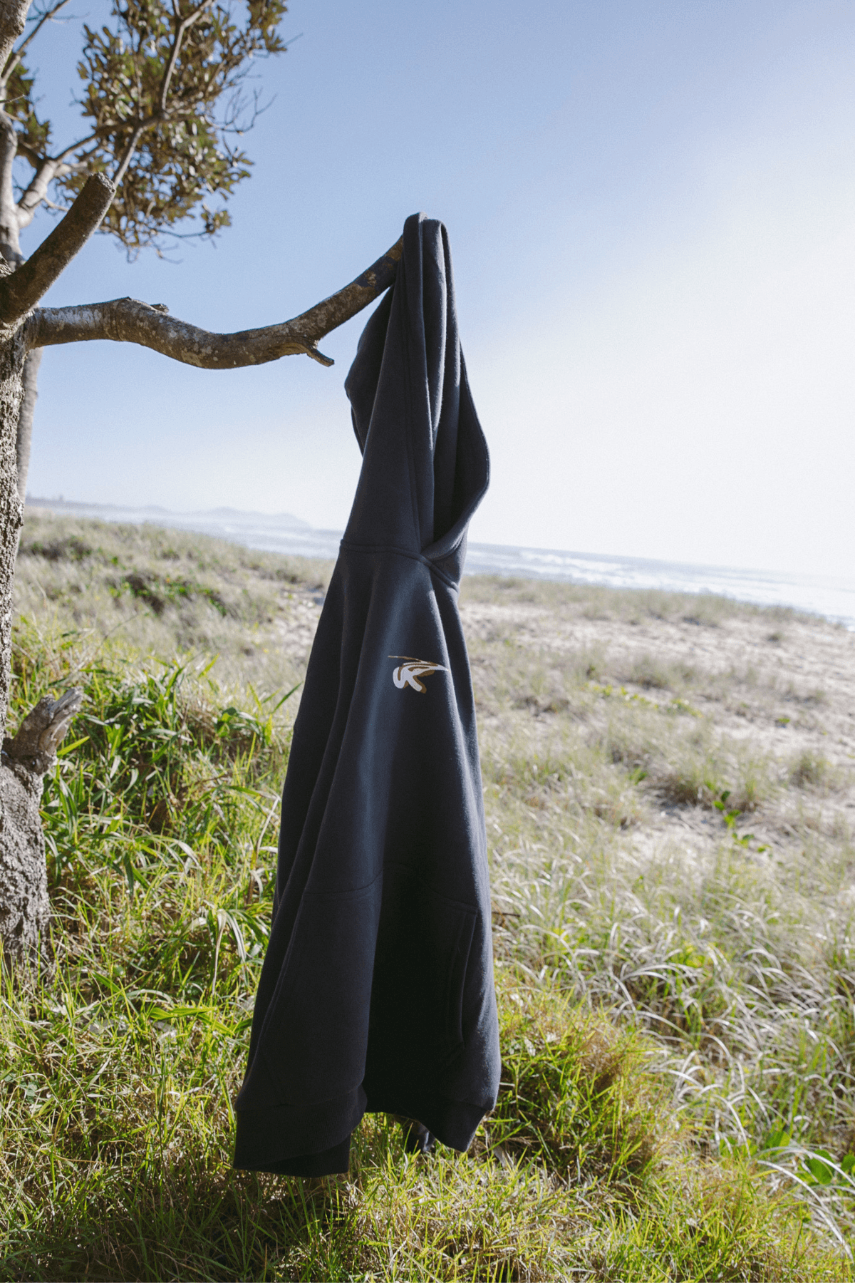 Inner Relm Bad Signal Hoodie Faded Black in Faded Black – Apparel, view 8