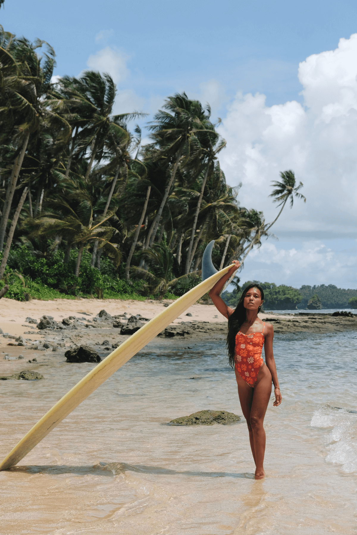 Kindness One Piece | Red Flower