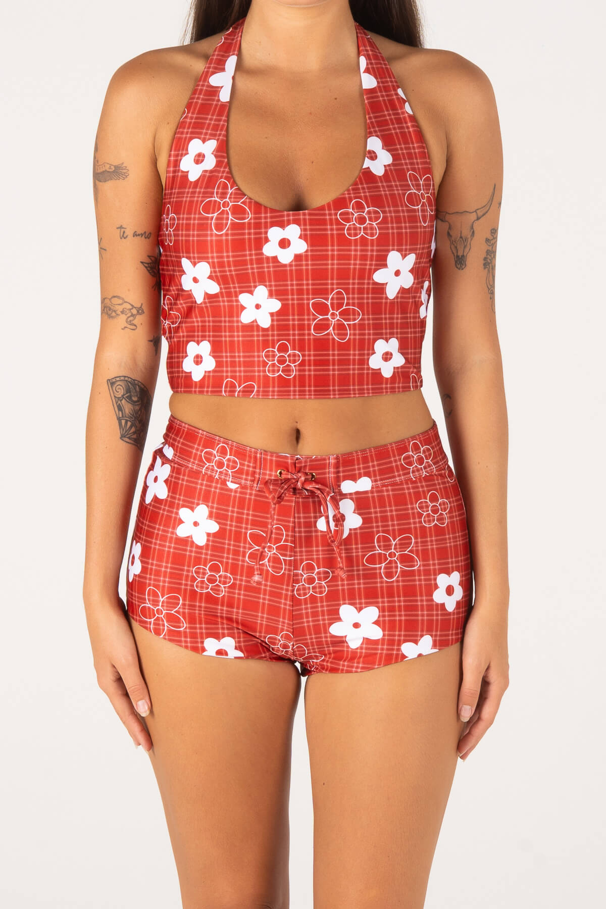 GIMME SHORTS | GINGHAM RED