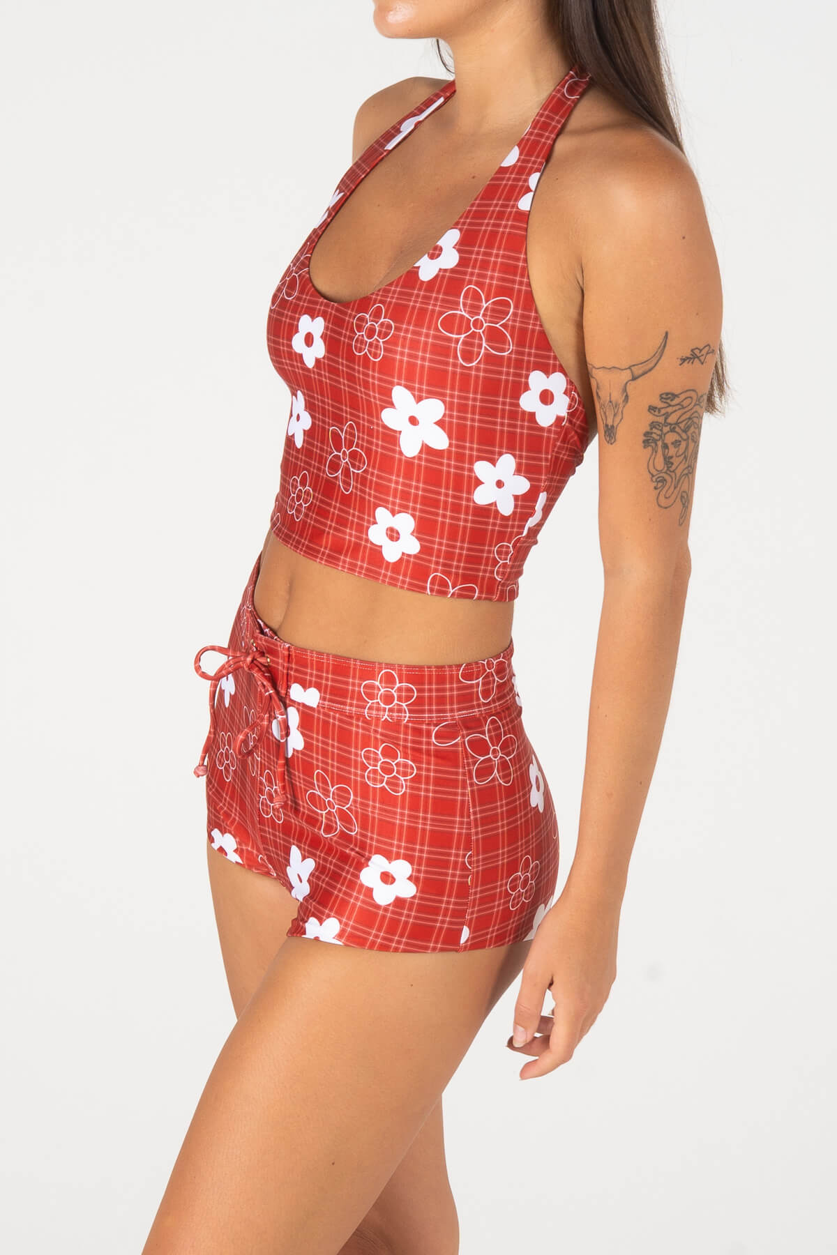 GIMME SHORTS | GINGHAM RED
