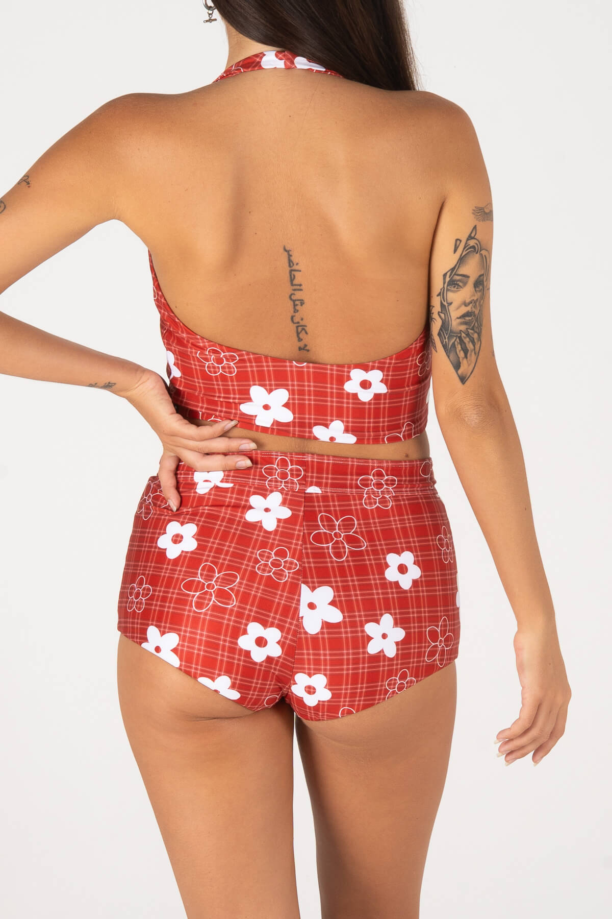 FULLHOUSE TOP | GINGHAM RED