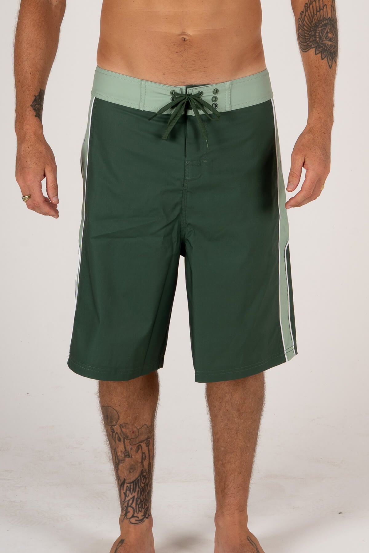 Inner Relm StarMelt Trunks Green in Green – Boardshorts, view 4