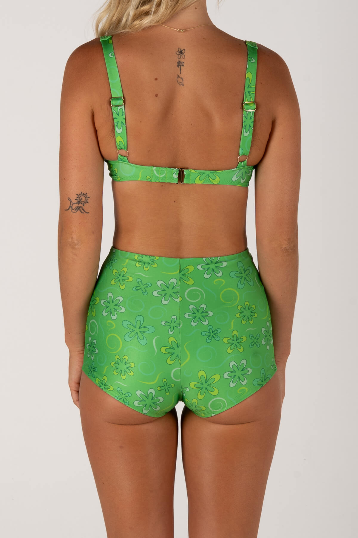 SheBad Shorts | Green Meadow