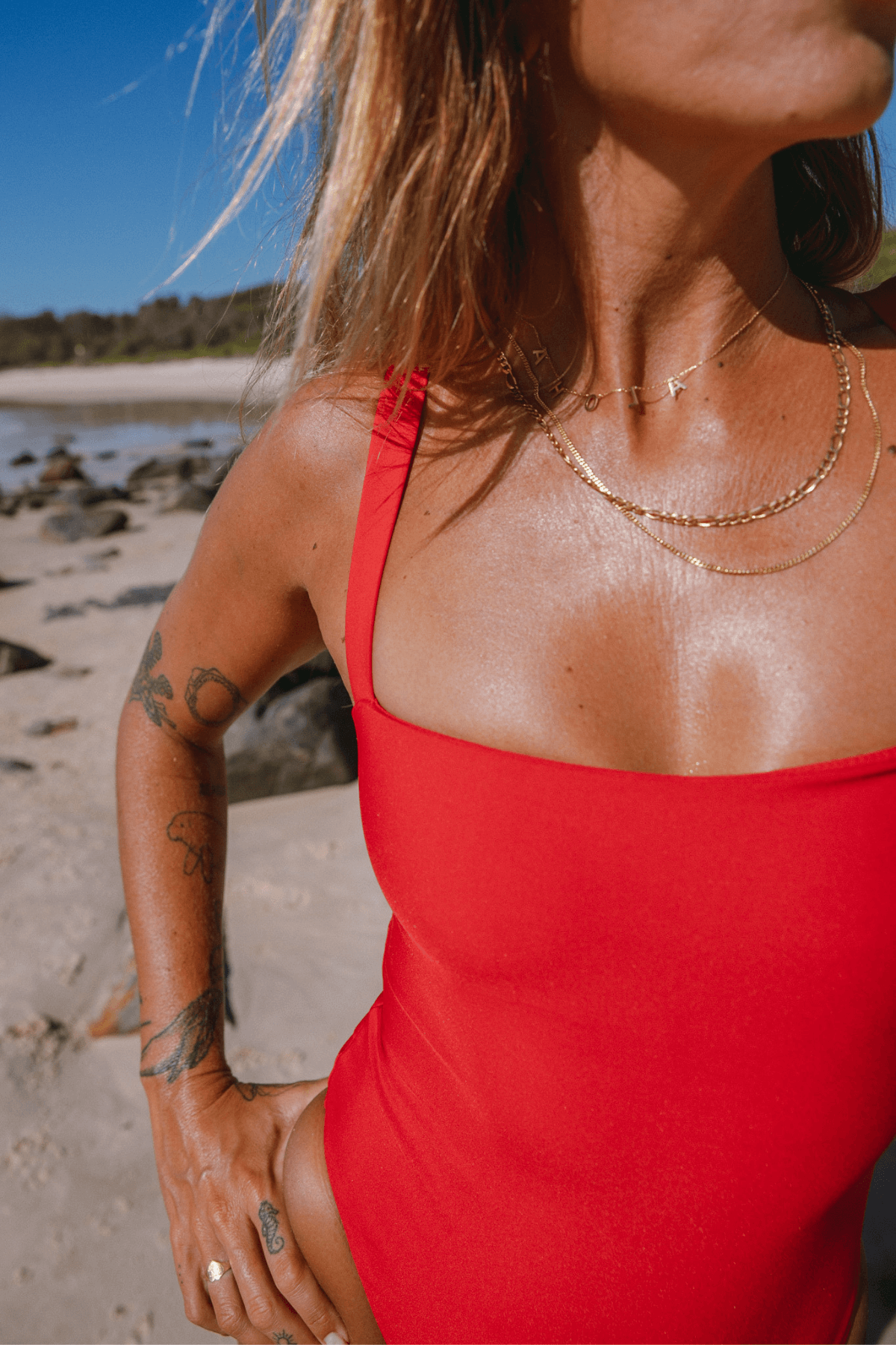Sundeck One Piece | Red