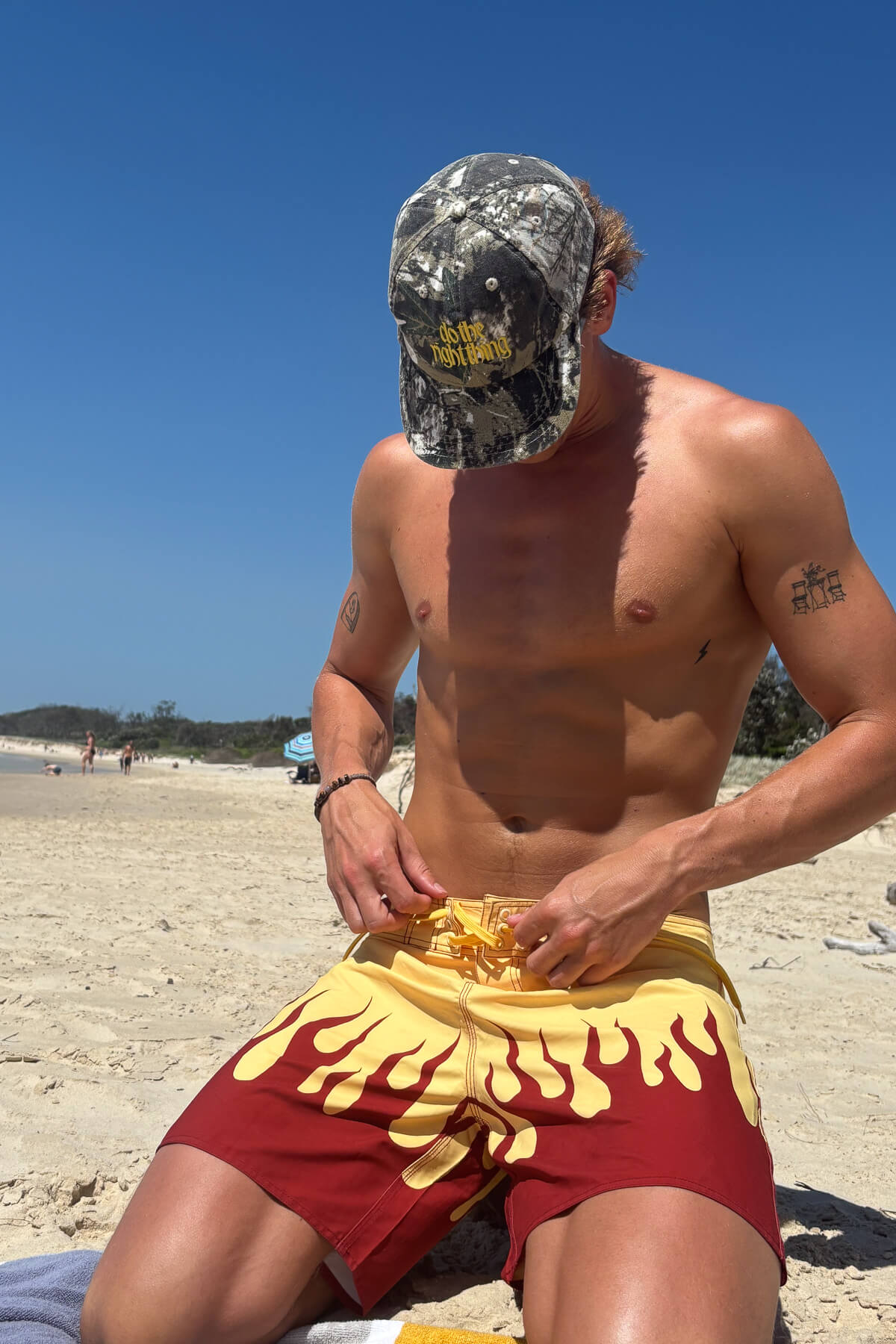 Hot Crotch Boardshorts | Yellow | Inner Relm