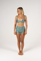 Inner Relm, swimwear, shorts, bottoms, boy leg, cheeky,  ladies, surf, bikini, high waisted, vintage, retro