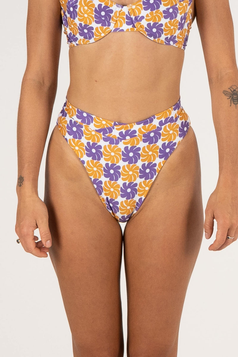 inner relm, swimwear, bottoms, bikini, high waisted, surfing, sustainable