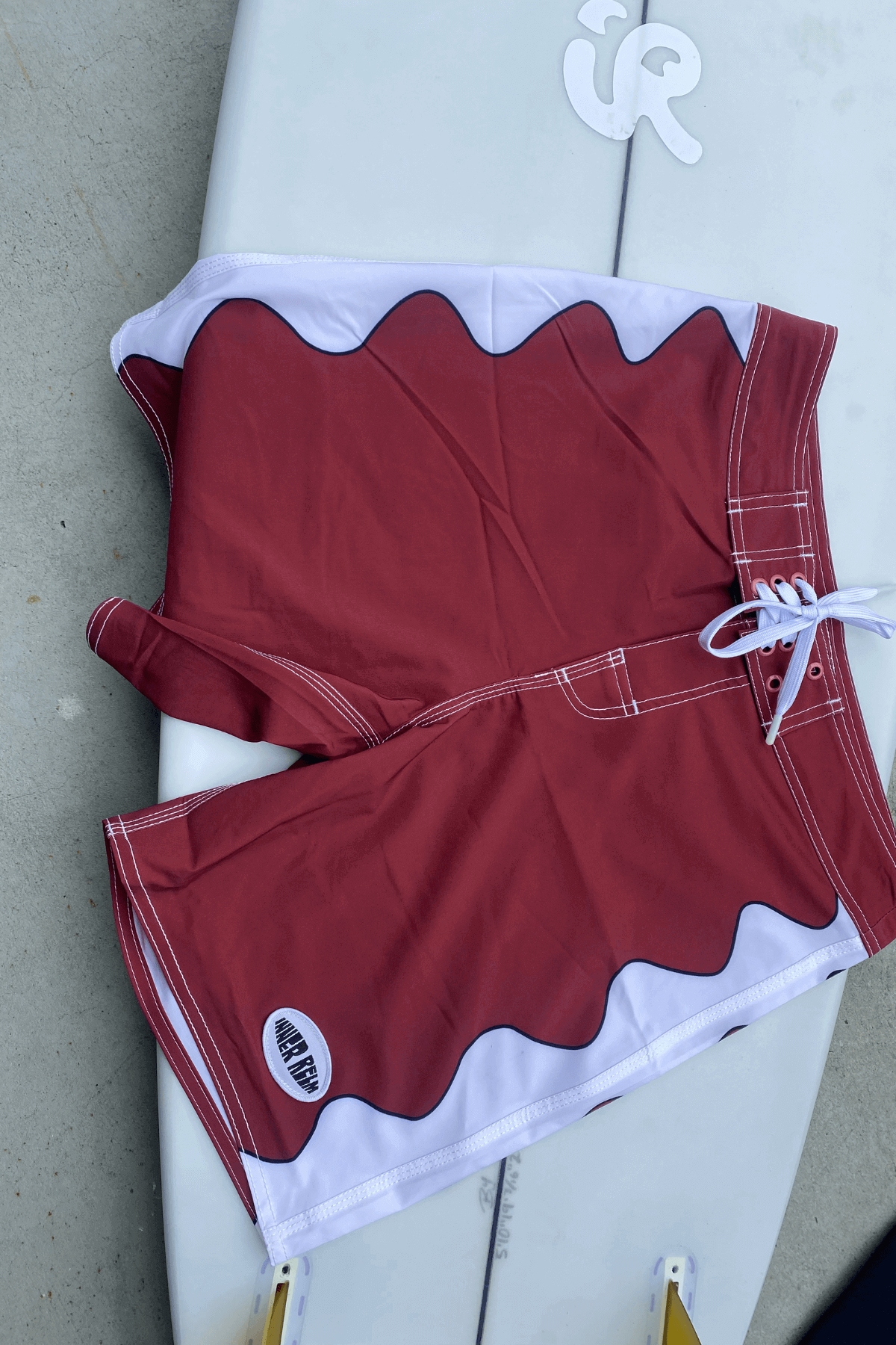 Swervy Trunks | Maroon