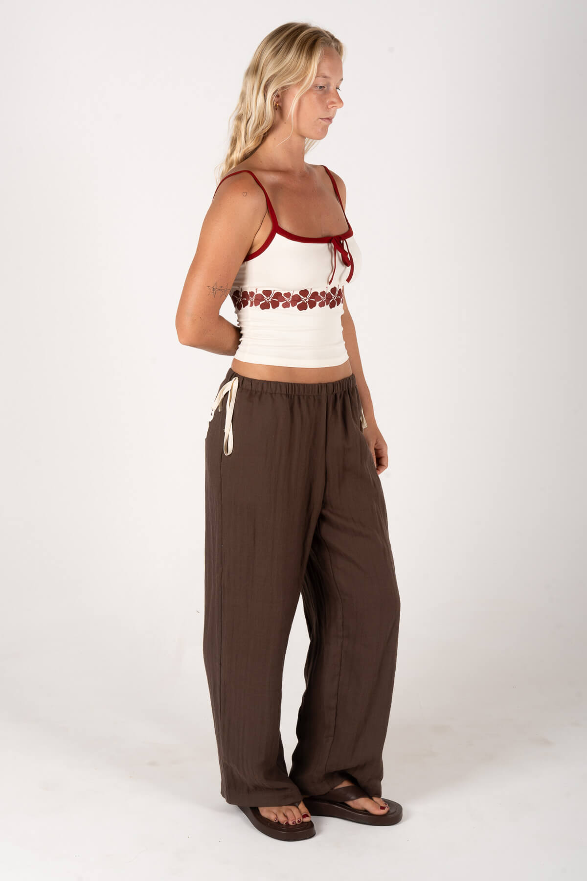 FIELDCHAIN SINGLET | WHITE