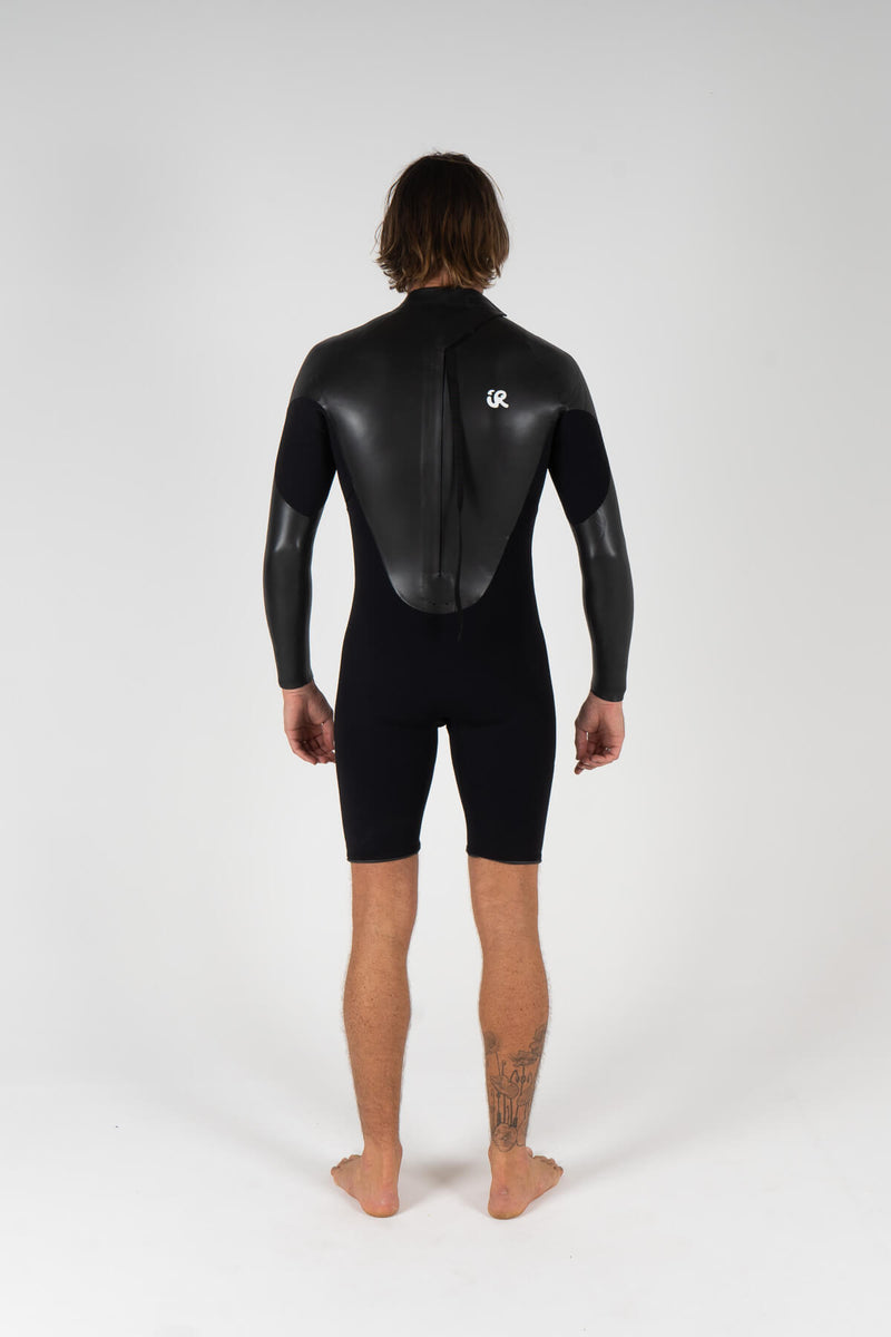 wetsuit, springsuit, spring suit, steamer, full suit, smoothskin, smoothie, 3/2, Inner Relm, surfing, back zip