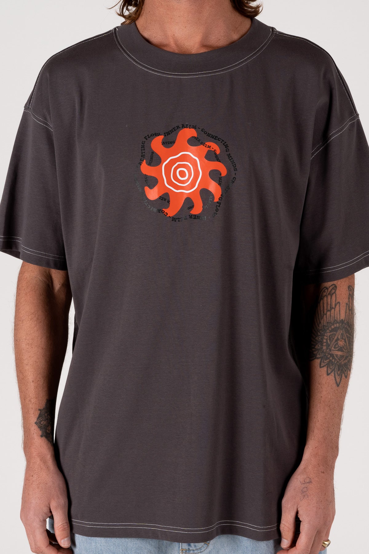 Sundrunk Tee - Dark Grey