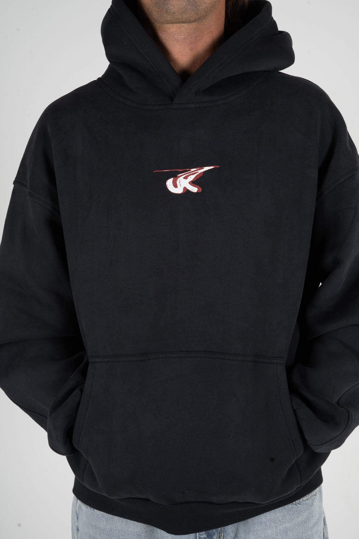 Inner Relm Bad Signal Hoodie Faded Black – Men's Apparel