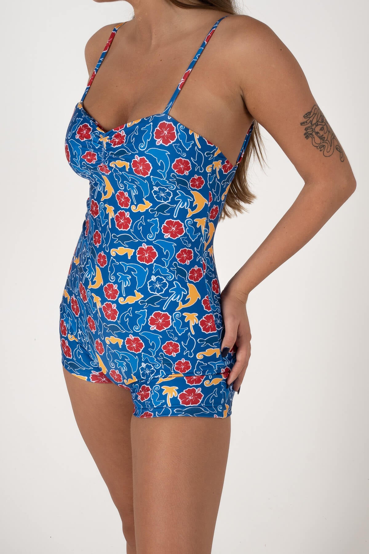 Oh Baby Surf Suit | Dolphin Blue