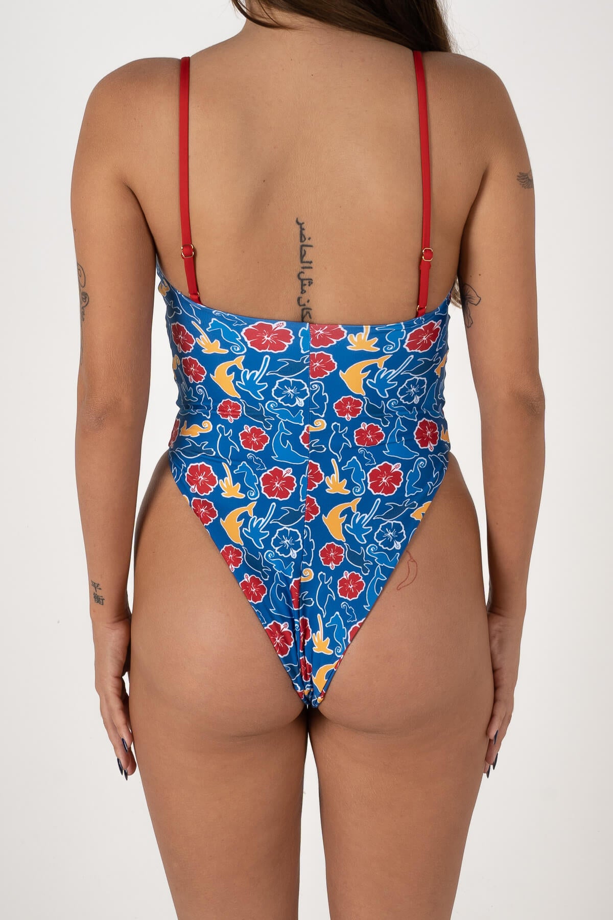 Kindness One Piece | Dolphin Blue