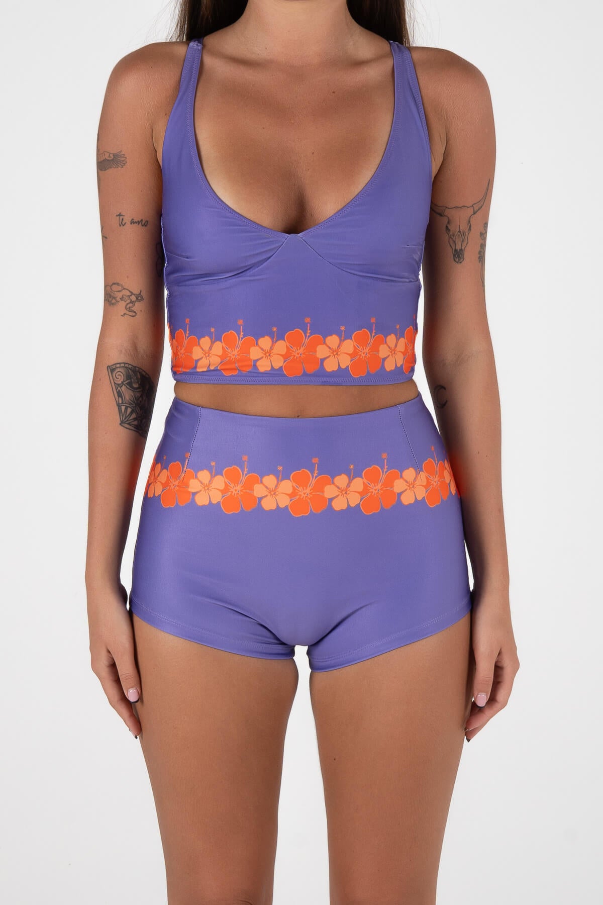 SmileTown Top | Purple