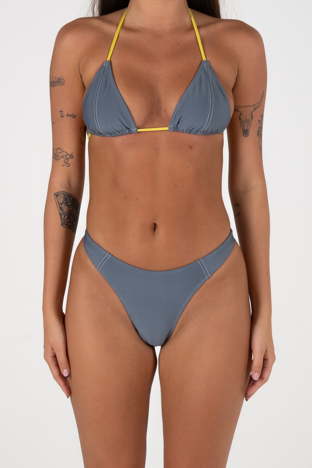 Too Busy Bikini Bottoms | Grey
