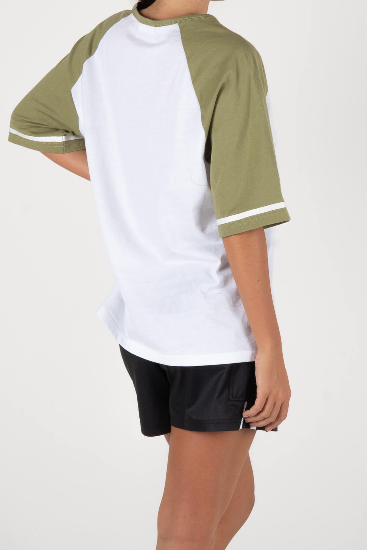 ChillZone Raglan Tee - White/green
