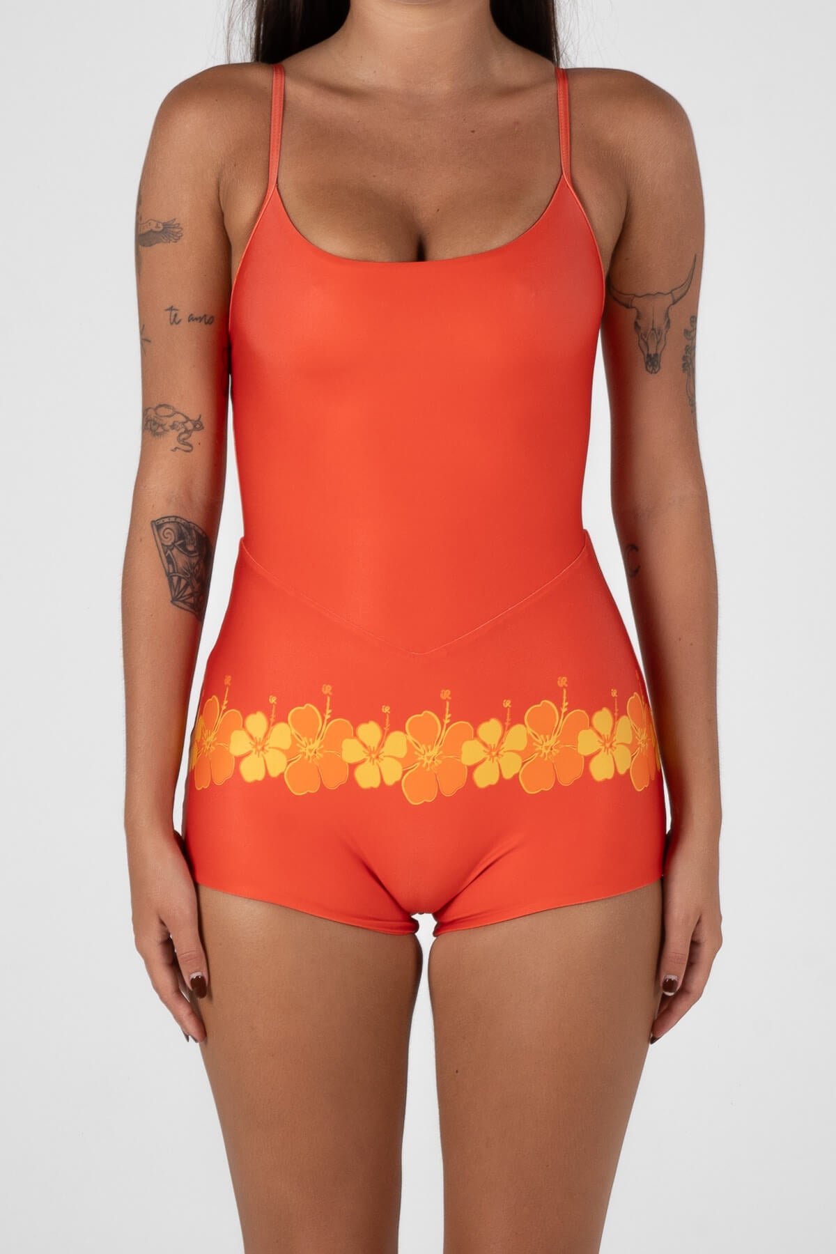 Holiday Surf Suit | Tangerine