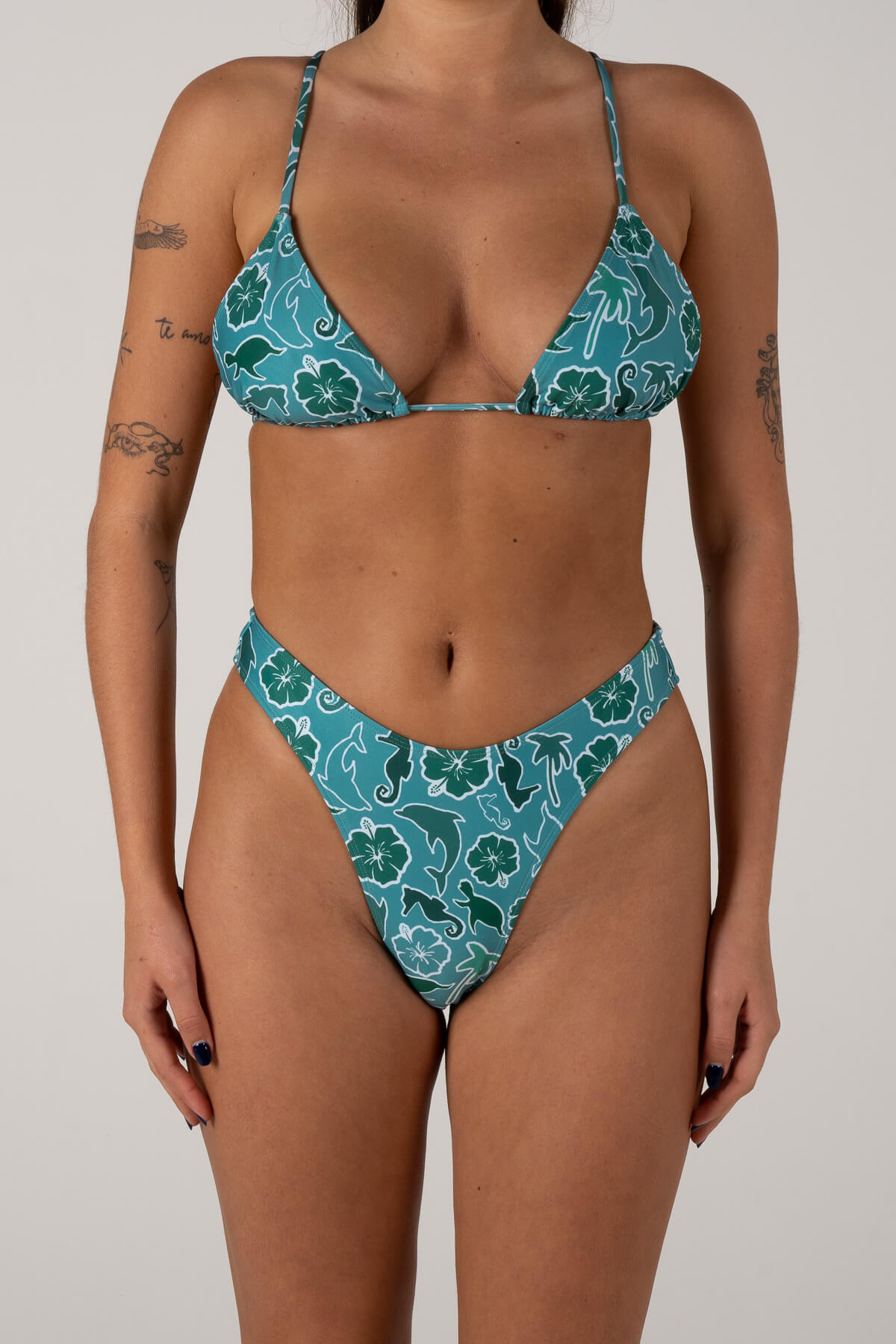 All Day Triangle Top | Dolphin Green
