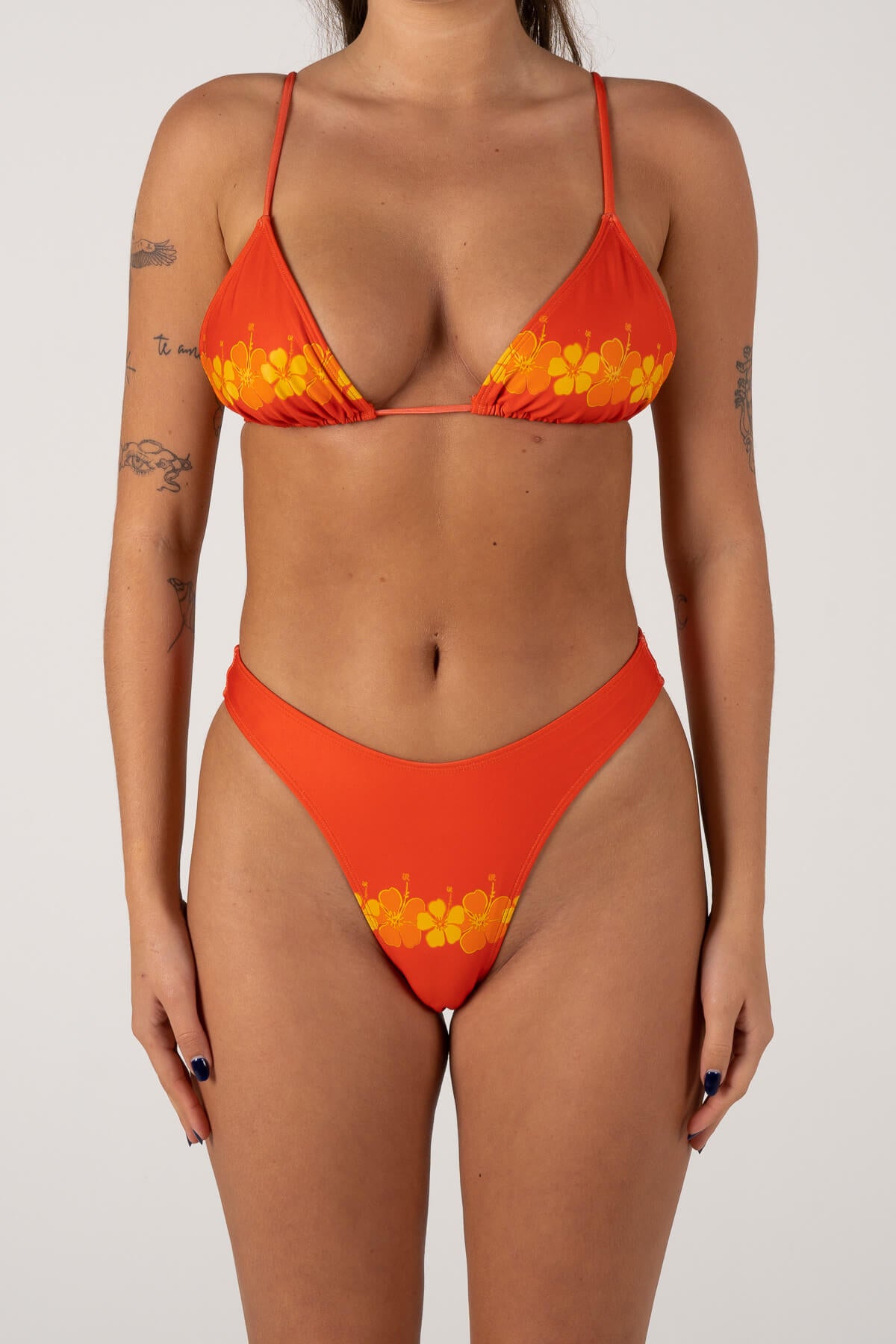 All Day Triangle Top | Tangerine