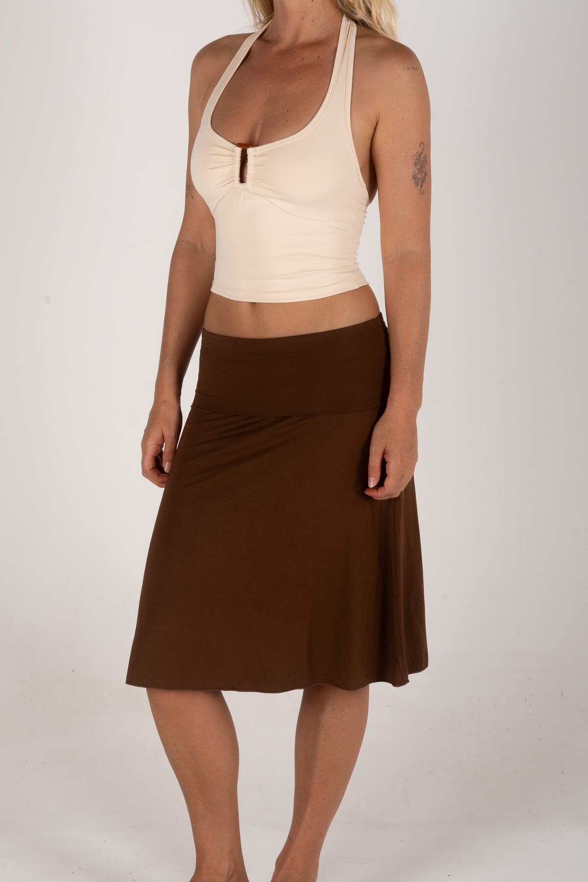 Inner Relm SoSoft Top Cream in Cream – Apparel Top, view 4