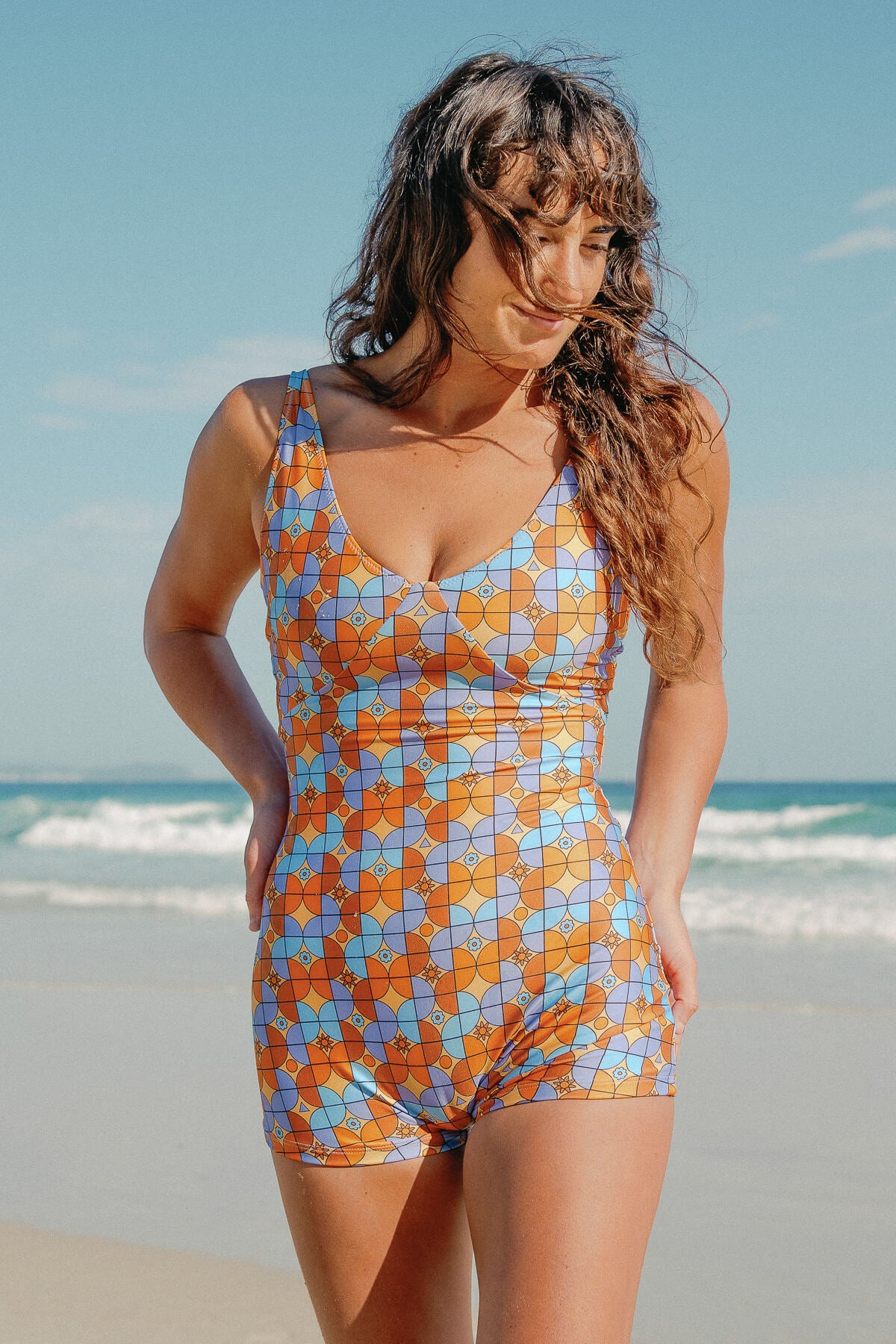 水着・ラッシュガード SunRays Surf Suit | Geo Trip L SunRays Surf Suit | Geo Trip L SunRays Surf Suit | Geo Trip