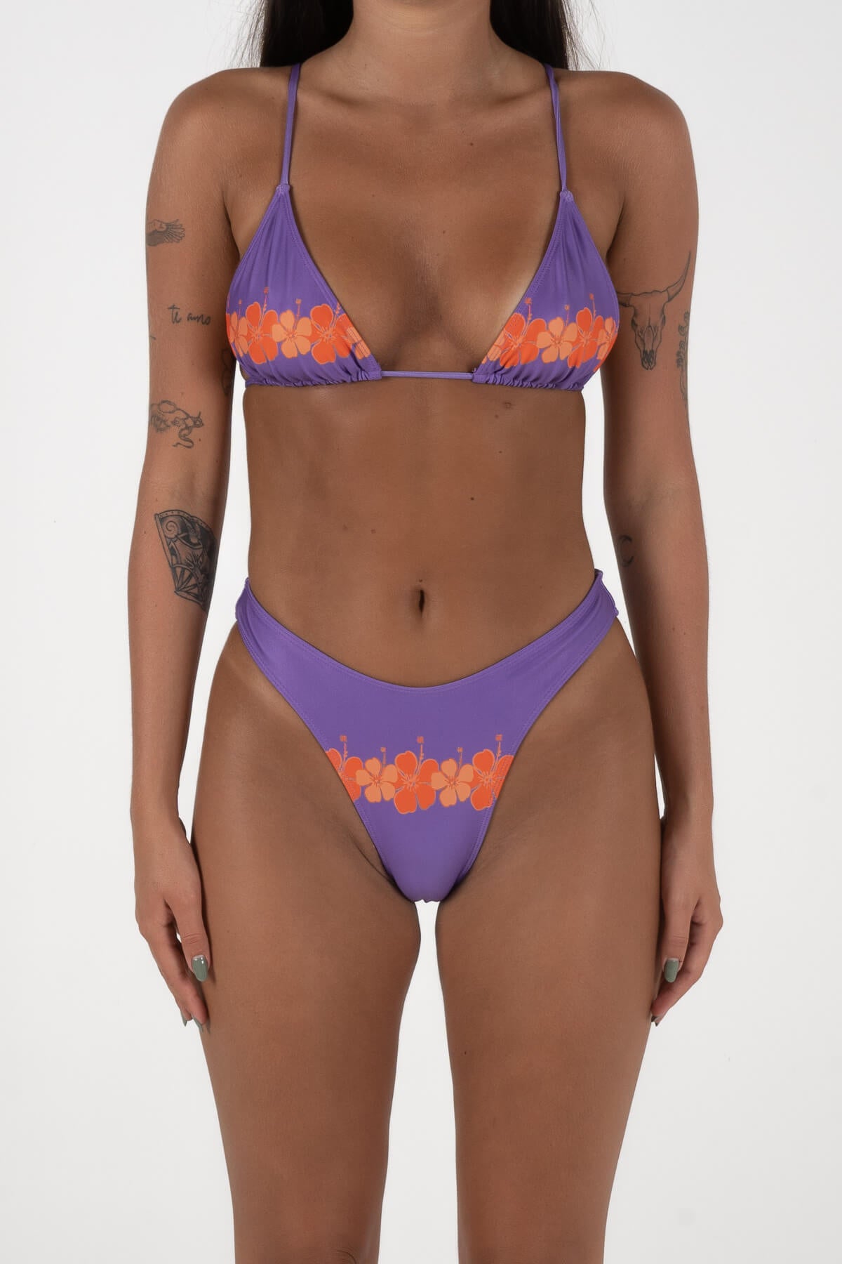 All Day Triangle Top | Purple