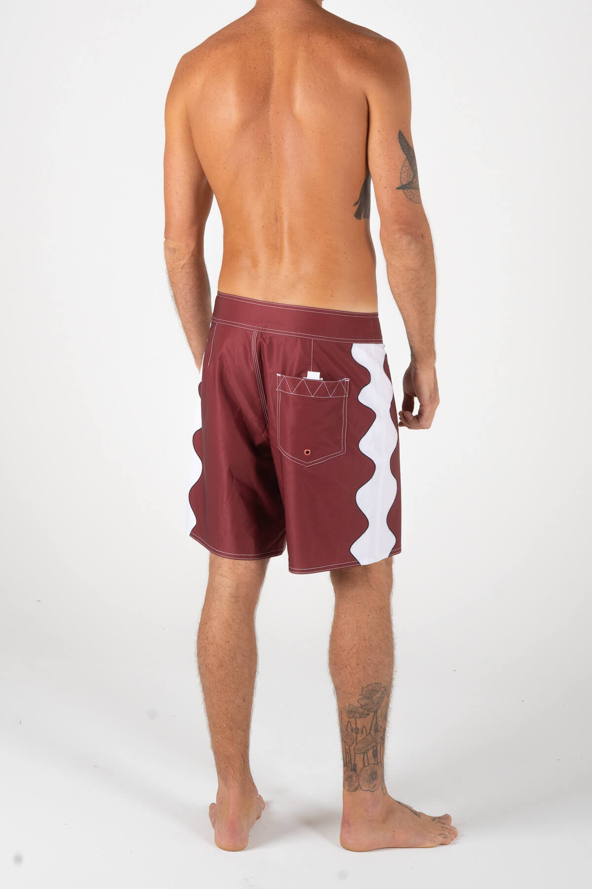 Swervy Trunks | Maroon