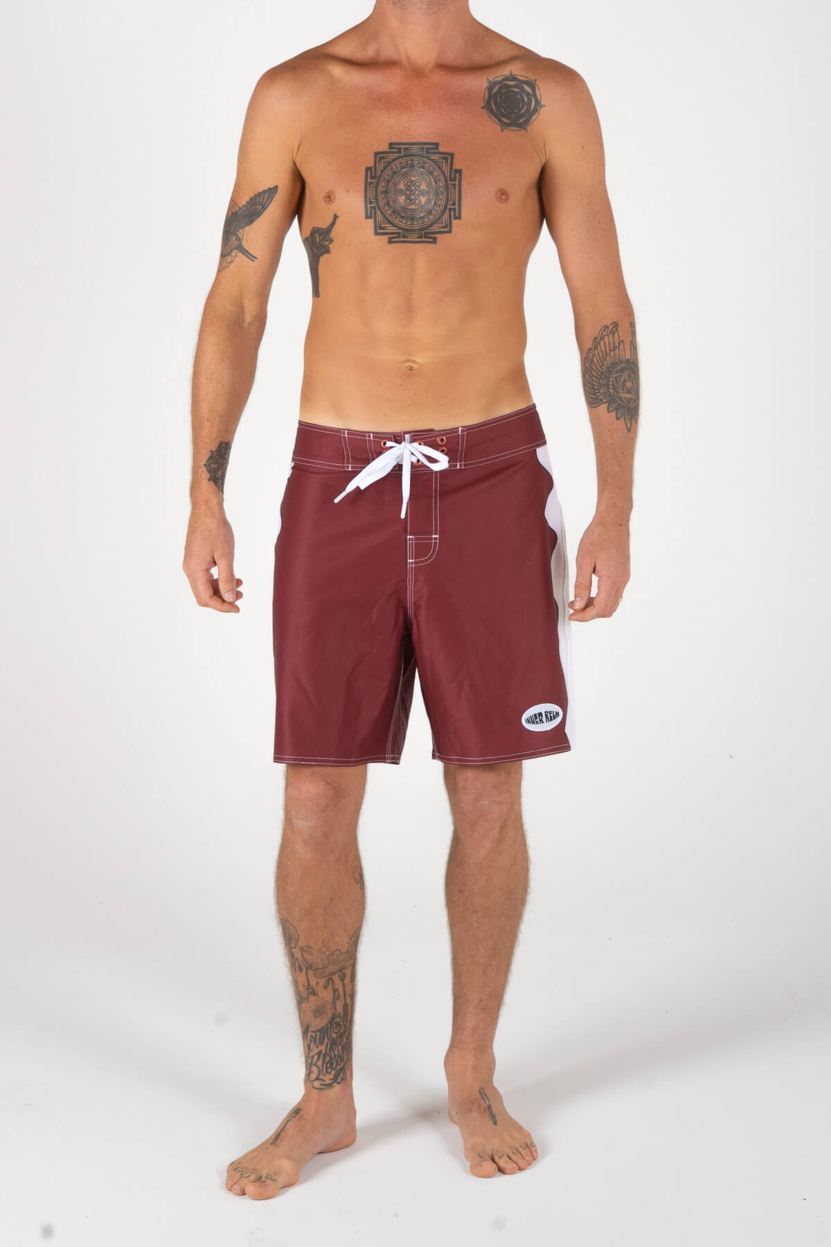 Swervy Trunks | Maroon