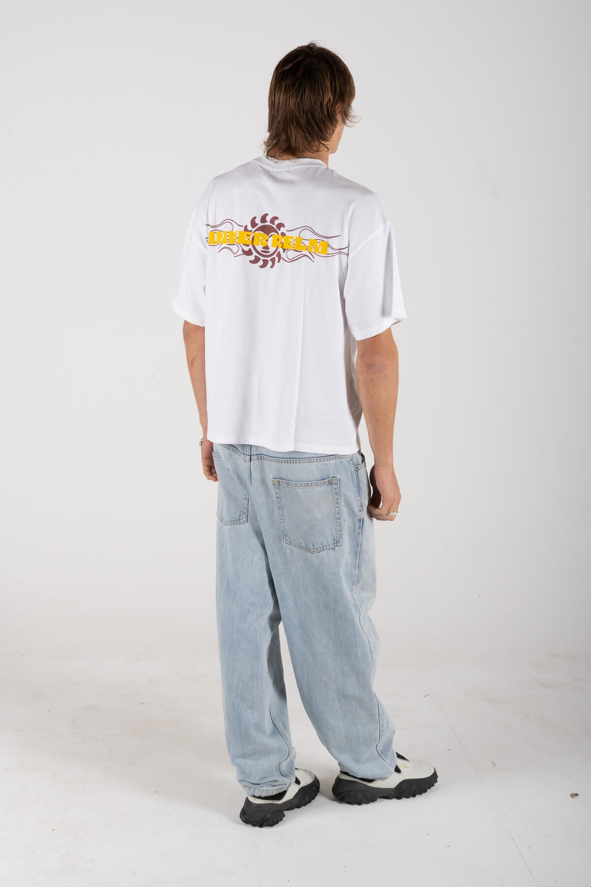 Flaming Greatness Tee | White