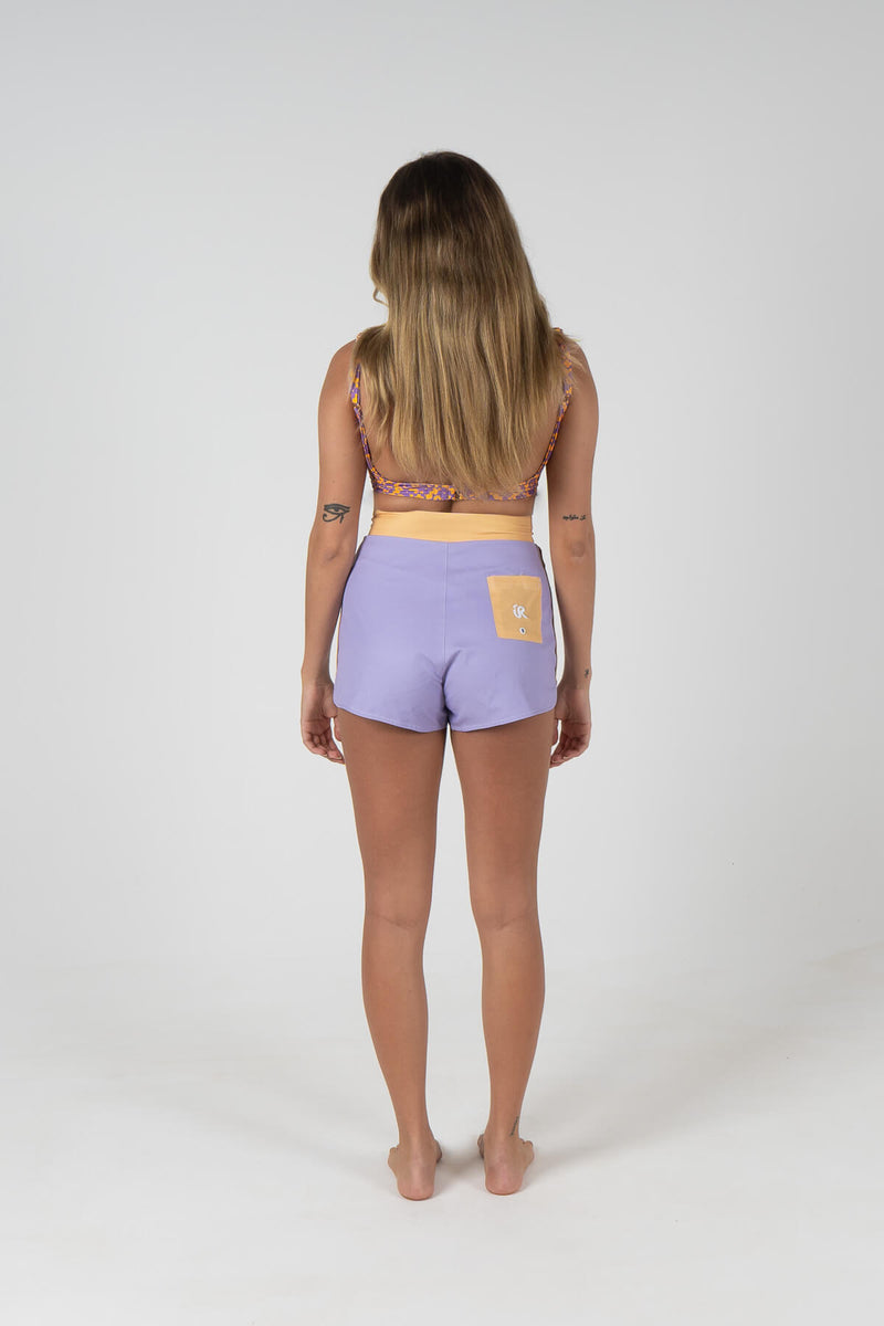Inner Relm, boardshorts, surf, trunks, swimwear, high waisted, sustainable, board shorts, vintage, hot pants