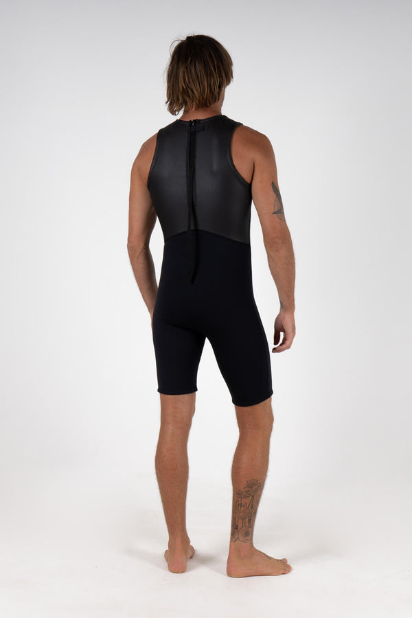 Inner Relm, short John, tube suit, mens, wetsuit, surfing, limestone,  smoothskin, smoothie, slick skin, seal, 