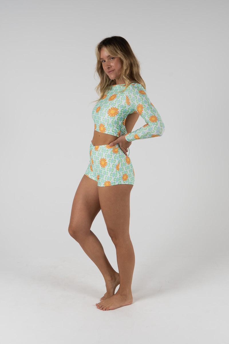 Inner Relm, swimwear, vest, one piece, bottoms, cheeky,  ladies, surf, bikini, high waisted, vintage, retro