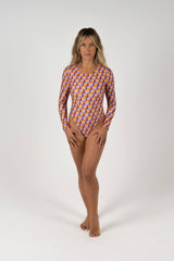inner relm, swimwear, one piece, vest, long sleeve, bikini, vintage, surfing, sustainable