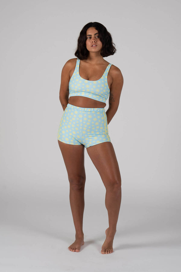 Inner Relm, swimwear, shorts, pants, shorties, boy leg, ladies, surf, bikini, high waisted, vintage, retro