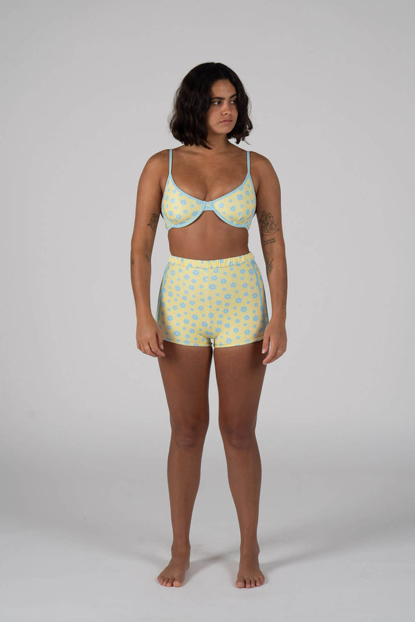 Inner Relm, swimwear, bra cup, vintage, shorts, pants, shorties, boy leg, ladies, surf, bikini, high waisted, retro