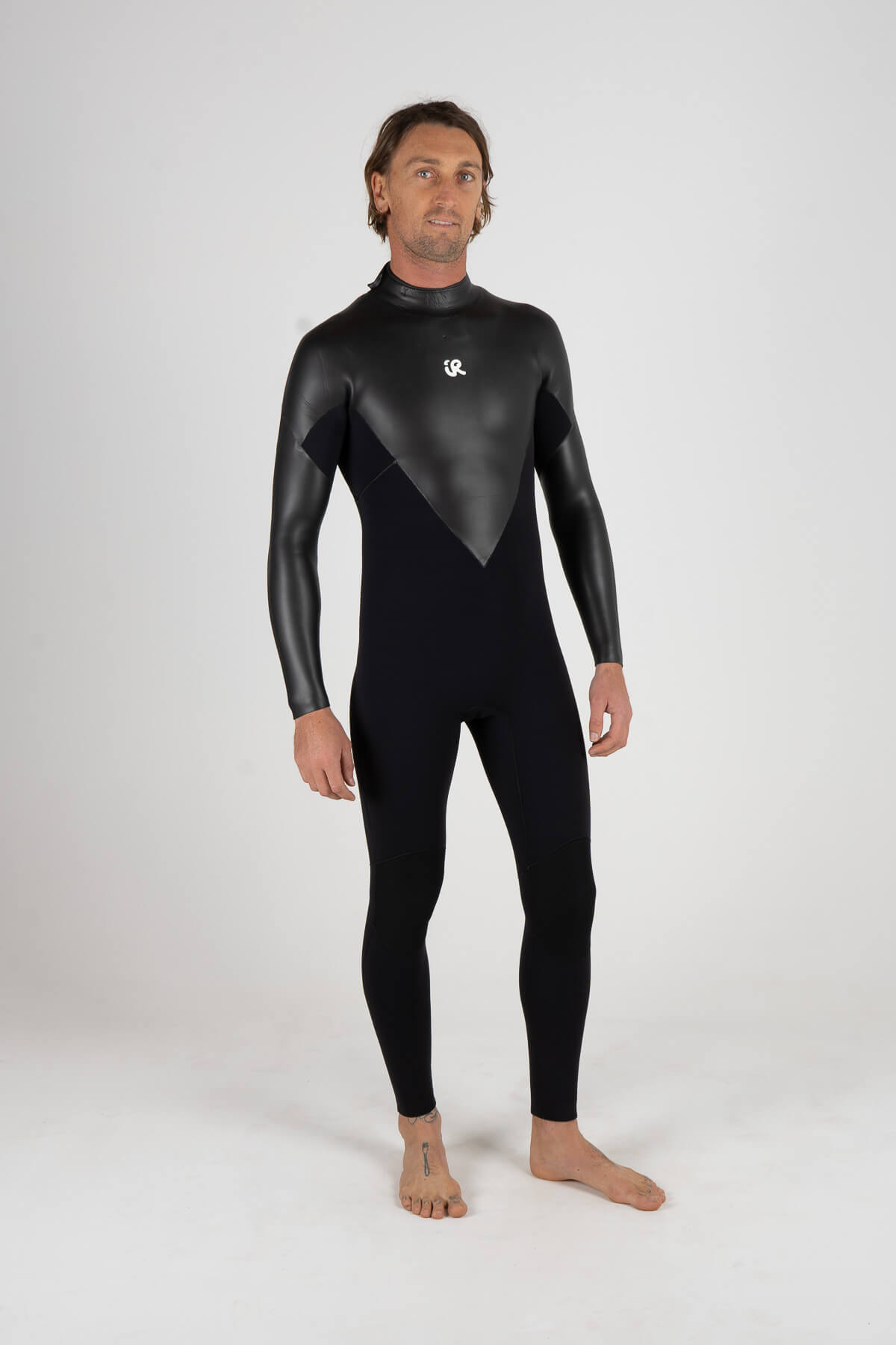 wetsuit, steamer, full suit, smoothskin, smoothie, 3/2, Inner Relm, surfing, back zip