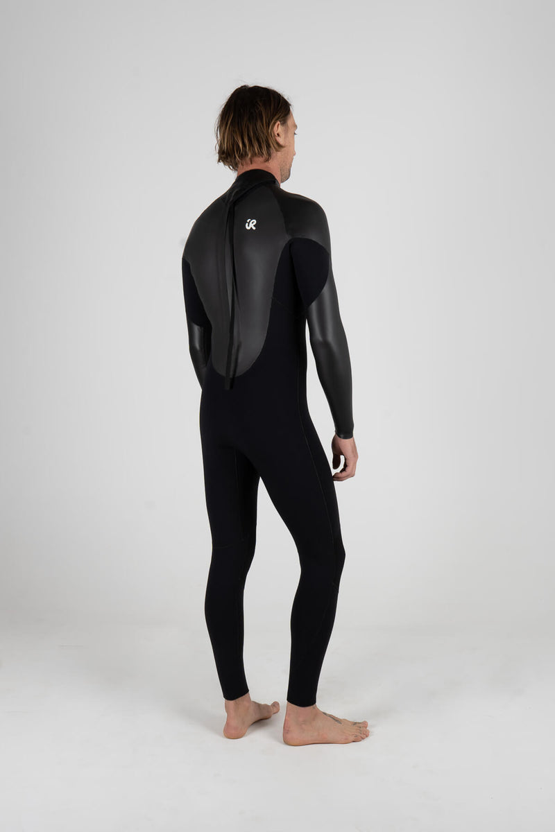 wetsuit, steamer, full suit, smoothskin, smoothie, 3/2, Inner Relm, surfing, back zip